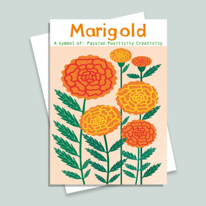 H10 Marigold Card