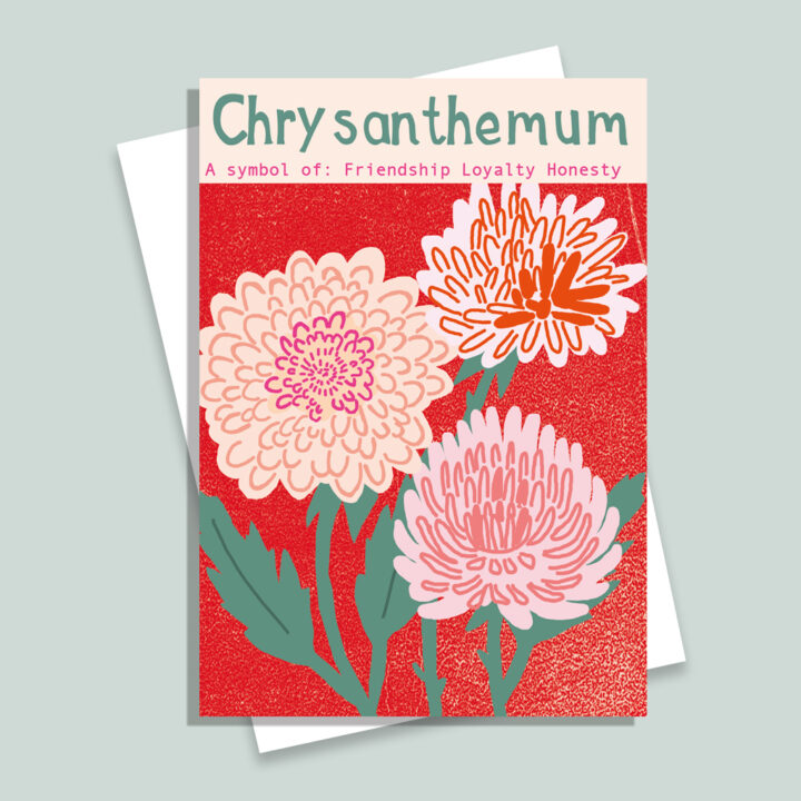 H11 Chrysanthemum Card