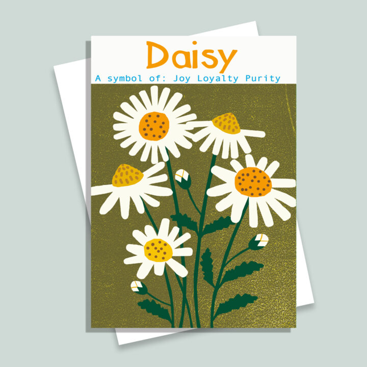 H4 Daisy Card