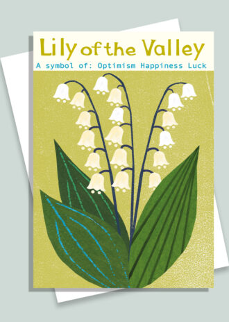 H5 Lily Of the Valley Card