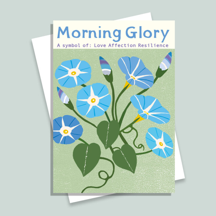 H9 Morning Glory Card