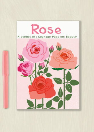 HN2 Rose Notebook