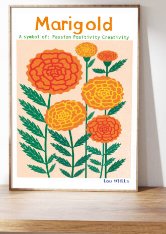 HPR10-4 Marigold Print