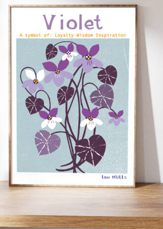 HPR2-4 Violet Print
