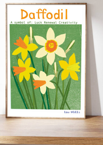 HPR3-4 Daffodil Print