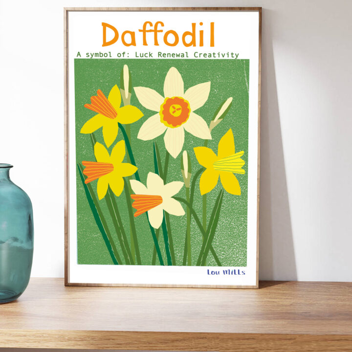 HPR3-4 Daffodil Print