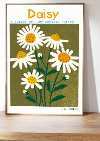 HPR4-4 Daisy Print