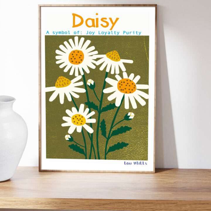HPR4-4 Daisy Print