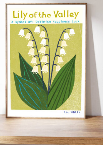 HPR5-4 Lily Of The Valley Print