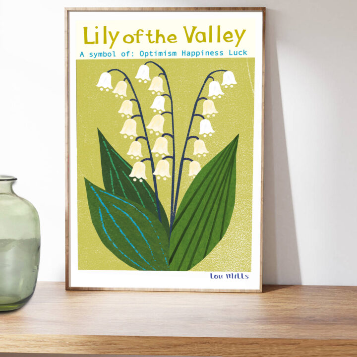 HPR5-4 Lily Of The Valley Print