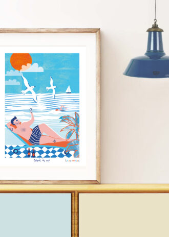 SAPR13-4  A4 Nautical Print