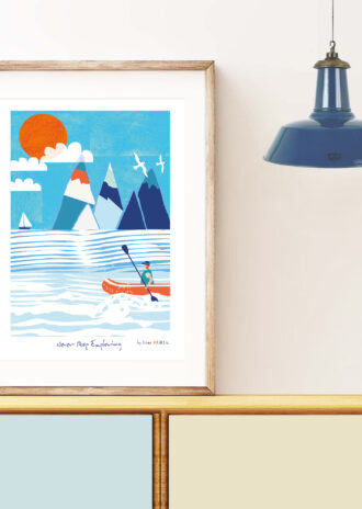 SAPR11-4  A4 Nautical Print