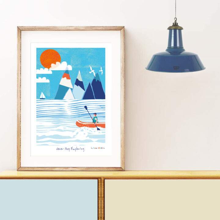 SAPR11-4  A4 Nautical Print