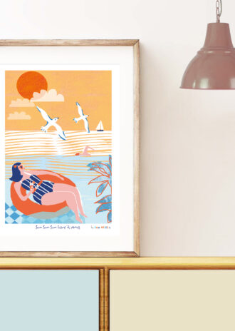 SAPR2-4 A4 Nautical Print