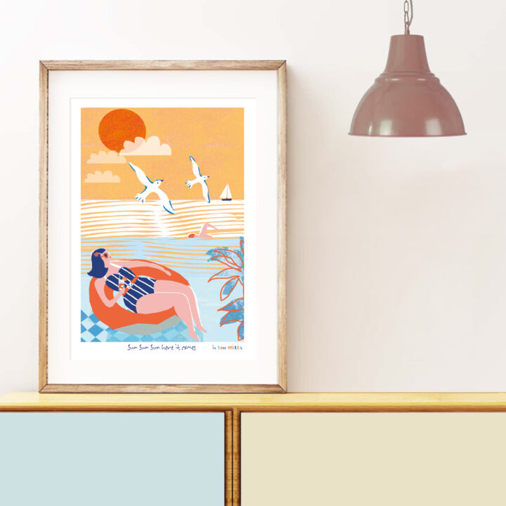 SAPR2-4 A4 Nautical Print