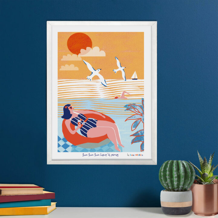 SAPR2-4  A4 Nautical Print