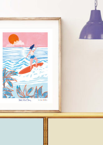 SAPR7-4  A4 Nautical Print