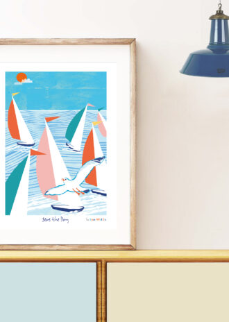SAPR4-4  A4 Nautical Print